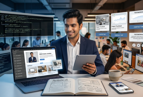 The Easiest Way to Build a Free Portfolio or Single-Page Website (No Code)