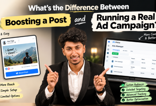 What’s the Difference Between Boosting a Post vs Running a Real Ad Campaign?