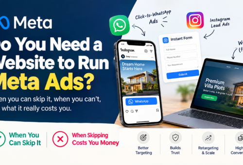 Do You Need a Website for Meta Ads? (Or Just WhatsApp/IG)