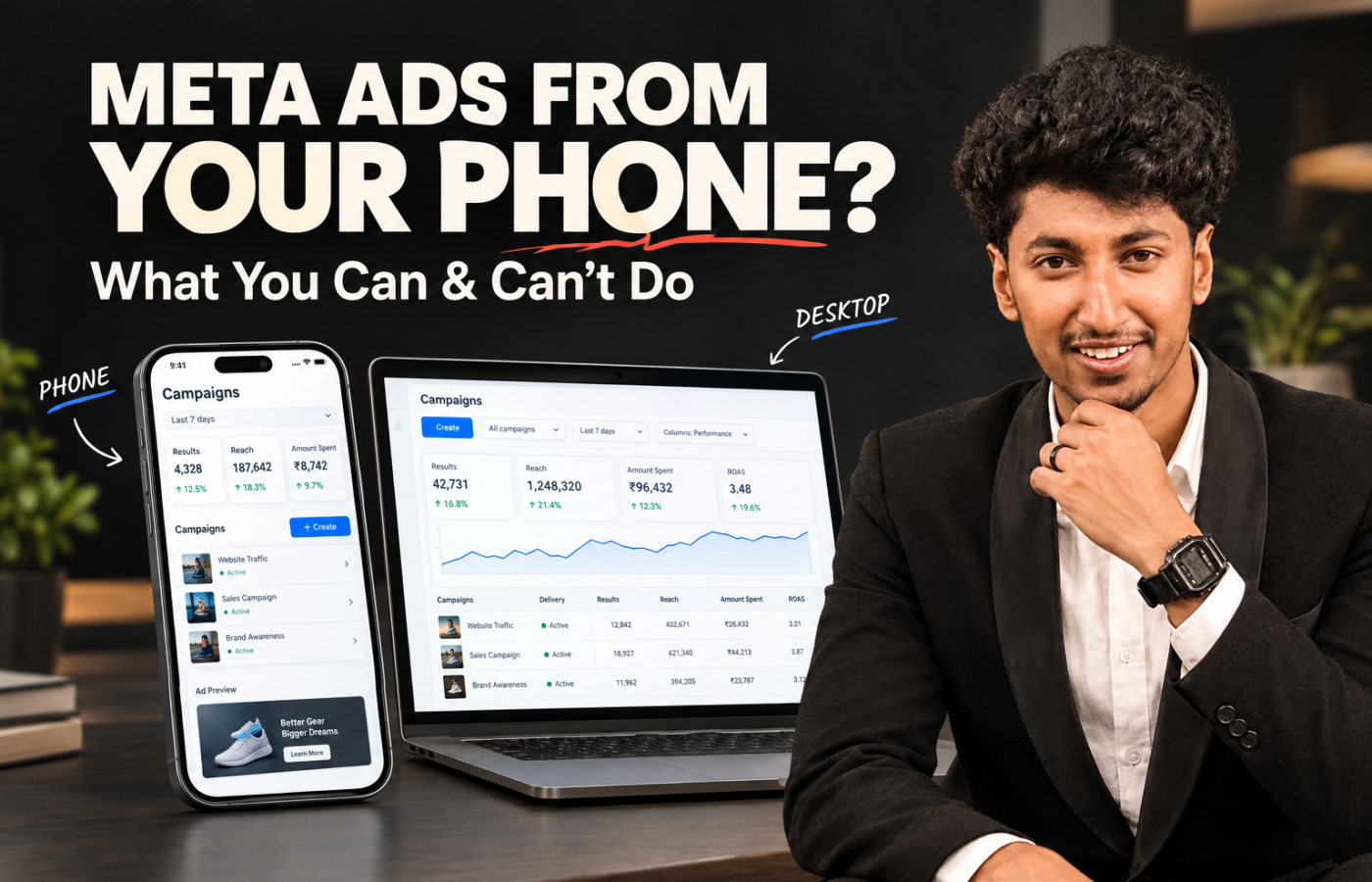 Can You Run Meta Ads Using Only a Phone? (Honest Answer + What Actually Works)